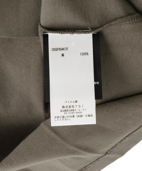 FOG ESSENTIALS（エフオージーエッセンシャルズ）の「Fear of God ESSENTIALS/FOG エッセンシャルズ/90'S FIT T-SHIRT（Tシャツ/カットソー・メンズ・カーキ/ブラック・M/S/L/XS）」の9枚目の写真