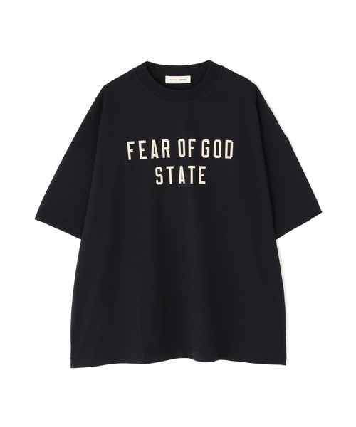 FOG ESSENTIALS（エフオージーエッセンシャルズ）の「Fear of God ESSENTIALS/FOG エッセンシャルズ/90'S FIT T-SHIRT（Tシャツ/カットソー・メンズ・カーキ/ブラック・M/S/L/XS）」の2枚目の写真