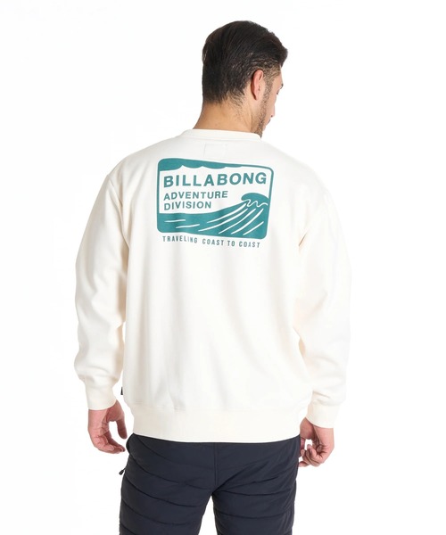 BILLABONG(ビラボン)の「BILLABONG メンズ ADIV DECAL トレーナー 【2025年秋冬モデル】/ビラボンバックプリントスウェットトレーナー(スウェット・メンズ・ブラック系その他/グリーン系その他/クリーム・X-LARGE/LARGE/MEDIUM)」の7枚目の写真