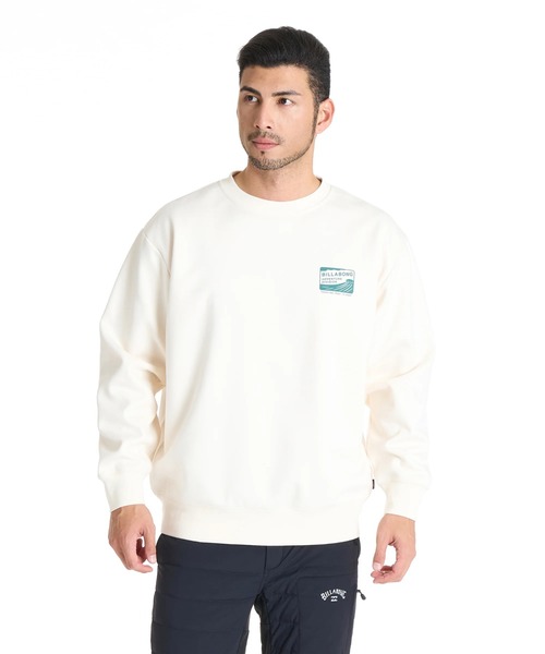 BILLABONG(ビラボン)の「BILLABONG メンズ ADIV DECAL トレーナー 【2025年秋冬モデル】/ビラボンバックプリントスウェットトレーナー(スウェット・メンズ・ブラック系その他/グリーン系その他/クリーム・X-LARGE/LARGE/MEDIUM)」の8枚目の写真