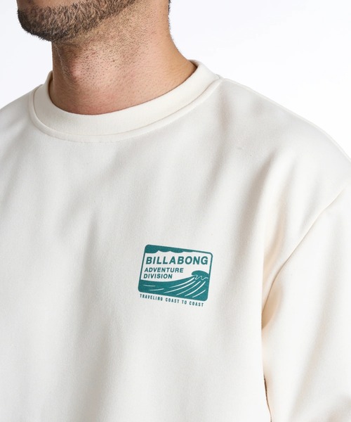 BILLABONG(ビラボン)の「BILLABONG メンズ ADIV DECAL トレーナー 【2025年秋冬モデル】/ビラボンバックプリントスウェットトレーナー(スウェット・メンズ・ブラック系その他/グリーン系その他/クリーム・X-LARGE/LARGE/MEDIUM)」の9枚目の写真