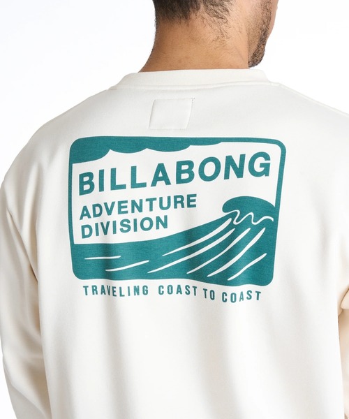 BILLABONG(ビラボン)の「BILLABONG メンズ ADIV DECAL トレーナー 【2025年秋冬モデル】/ビラボンバックプリントスウェットトレーナー(スウェット・メンズ・ブラック系その他/グリーン系その他/クリーム・X-LARGE/LARGE/MEDIUM)」の10枚目の写真