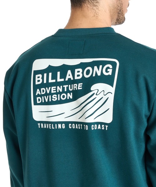 BILLABONG(ビラボン)の「BILLABONG メンズ ADIV DECAL トレーナー 【2025年秋冬モデル】/ビラボンバックプリントスウェットトレーナー(スウェット・メンズ・ブラック系その他/グリーン系その他/クリーム・X-LARGE/LARGE/MEDIUM)」の14枚目の写真