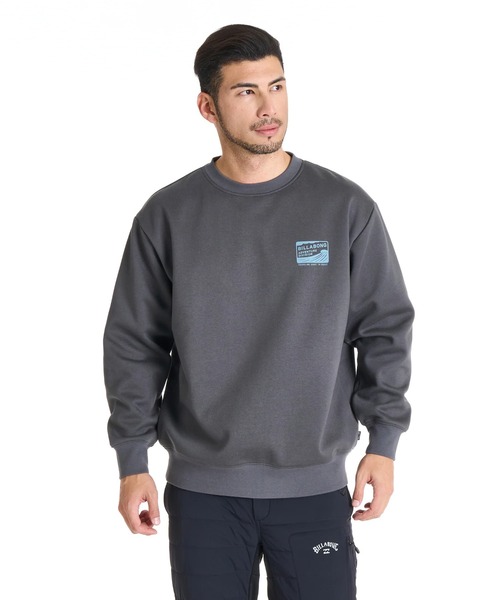BILLABONG(ビラボン)の「BILLABONG メンズ ADIV DECAL トレーナー 【2025年秋冬モデル】/ビラボンバックプリントスウェットトレーナー(スウェット・メンズ・ブラック系その他/グリーン系その他/クリーム・X-LARGE/LARGE/MEDIUM)」の5枚目の写真