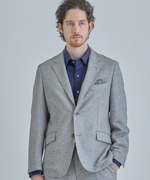 MEN'S BIGI | 【ACTIVE TAILOR】カラミメッシュストレッチジャケット＜軽量/通気性/ストレッチ＞(テーラードジャケット)