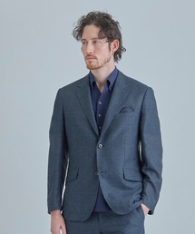 MEN'S BIGI | 【ACTIVE TAILOR】カラミメッシュストレッチジャケット＜軽量/通気性/ストレッチ＞(テーラードジャケット)