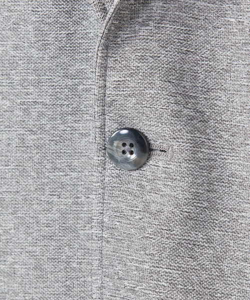 MEN'S BIGI（メンズビギ）の「【ACTIVE TAILOR】カラミメッシュストレッチジャケット＜軽量/通気性/ストレッチ＞（テーラードジャケット・メンズ・ブラック/ネイビー/ダークネイビー/グレー・04/03/02/01）」の15枚目の写真