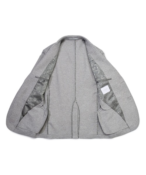 MEN'S BIGI（メンズビギ）の「【ACTIVE TAILOR】カラミメッシュストレッチジャケット＜軽量/通気性/ストレッチ＞（テーラードジャケット・メンズ・ブラック/ネイビー/ダークネイビー/グレー・04/03/02/01）」の19枚目の写真