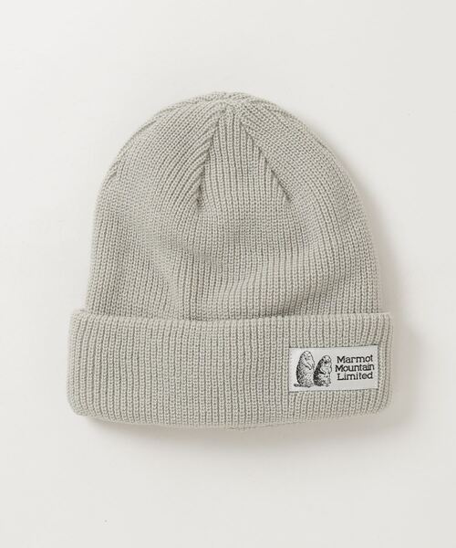 MARMOT(マーモット)の「マーモット Marmot Ks MMW Knit Watch(ニットキャップ/ビーニー・キッズ・ブラック/チャコールグレー/グレー・フリ-)」の3枚目の写真