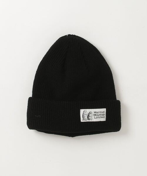MARMOT(マーモット)の「マーモット Marmot Ks MMW Knit Watch(ニットキャップ/ビーニー・キッズ・ブラック/チャコールグレー/グレー・フリ-)」の1枚目の写真