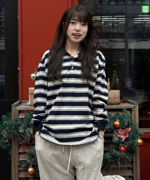 セール】96 Applique 2way Jogger - Oatmeal（スウェットパンツ