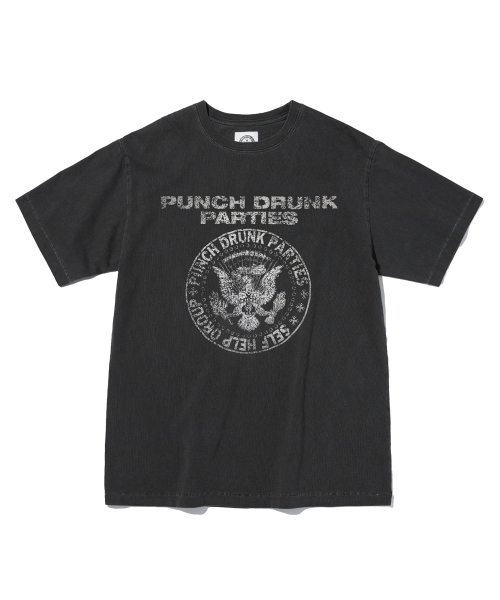 PUNCH DRUNK PARTIES(パンチドランクパーティーズ)の「SHG Seal Garment Dyed Tee (CHARCOAL)(Tシャツ/カットソー・レディース・その他・1/2/3)」の1枚目の写真