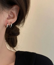 mul.（ムル）の「【456681】フープイヤリング/ユニセックス(RZ)（イヤリング）」