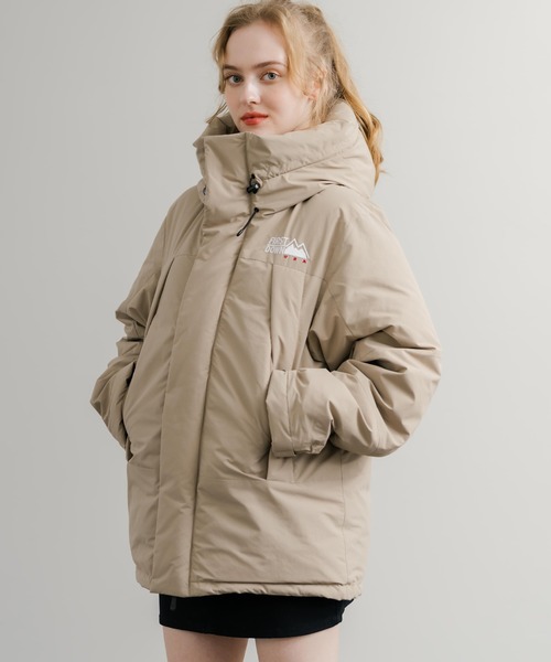 FIRST DOWN(ファーストダウン)の「FIRST DOWN ファーストダウン WRAP DOWN PARKA DICROS MAURI フード付きラップダウンジャケット F942010(ダウンジャケット/コート・メンズ・ホワイト/チャコール/ベージュ/ネイビー/セージグリーン/ブラック/ライラック・M/L/XL)」の20枚目の写真