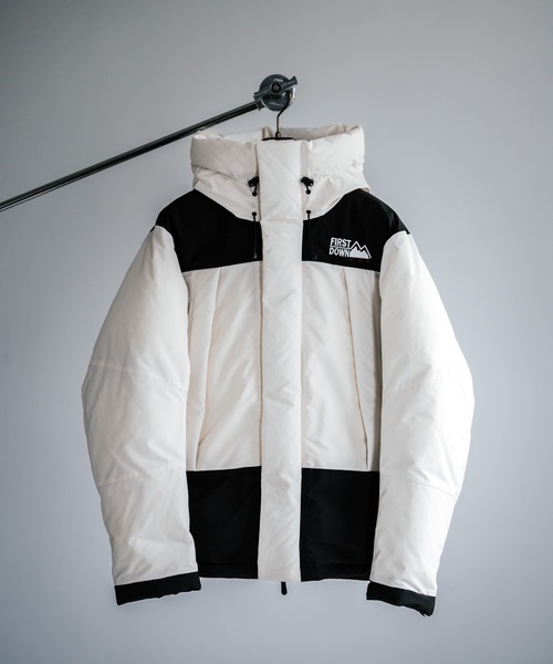 FIRST DOWN ファーストダウン WRAP DOWN PARKA DICROS MAURI フード