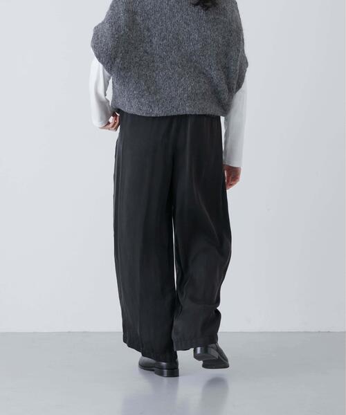 かぐれ（カグレ）の「キュプラウォッシュドパンツ（その他パンツ・レディース・ブラック・FREE）」の4枚目の写真