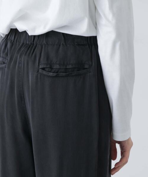 かぐれ（カグレ）の「キュプラウォッシュドパンツ（その他パンツ・レディース・ブラック・FREE）」の12枚目の写真