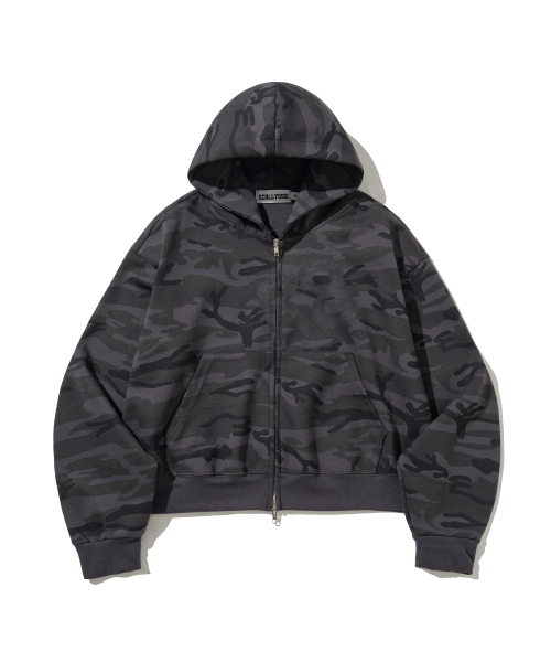 88 Crop-Food Zip-up [Kamo]