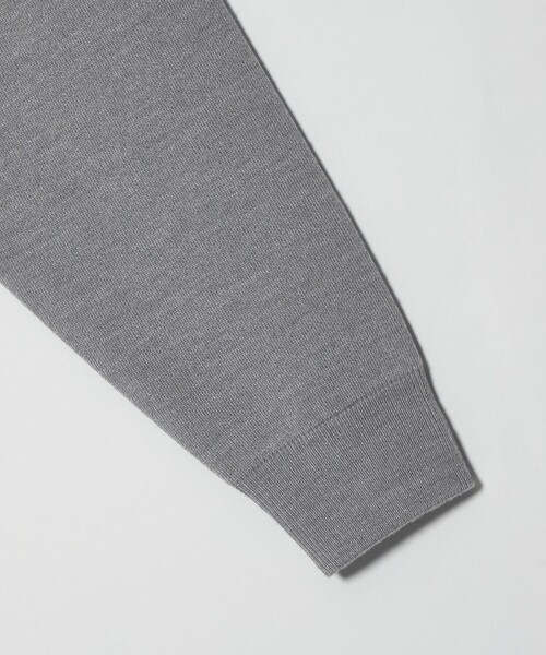 UNITED ARROWS（ユナイテッドアローズ）の「ウール カシミヤ クルーネック スウェットニット（ニット/セーター・メンズ・グレー系/ナチュラル/ブラック/ライラック・S/L/XL/M）」の22枚目の写真