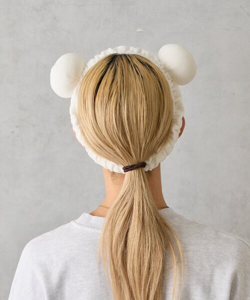 BIRTHDAY BAR（バースデイバー）の「好吃　餃子／肉まんヘアバンド（ヘアバンド・レディース・アイボリー/ホワイト・0）」の9枚目の写真