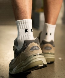 WESTBOY（ウエストボーイ）の「バック ワンポイント スポーツ クルーソックス WO25W5LG02（ソックス/靴下）」