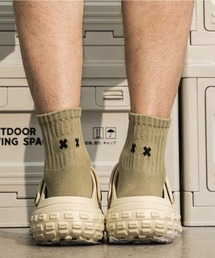 WESTBOY（ウエストボーイ）の「バック ワンポイント スポーツ クルーソックス WO25W5LG02（ソックス/靴下）」