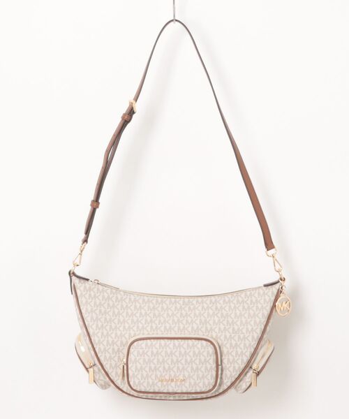 MICHAEL KORS(マイケルコース)の「MERRITT MD CONV PKT SHLDR ショルダーバッグ(ショルダーバッグ・レディース・ホワイト系・FREE)」の1枚目の写真