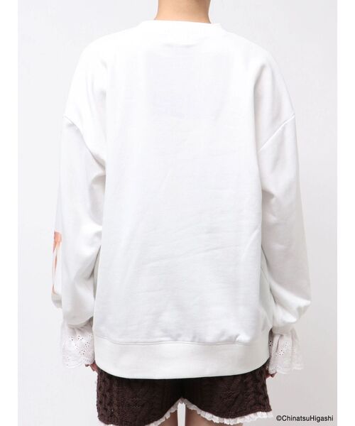 merry jenny(メリージェニー)の「New Wave Sugar cat lace sweat(スウェット・レディース・ネイビー/オフホワイト・FREE)」の22枚目の写真