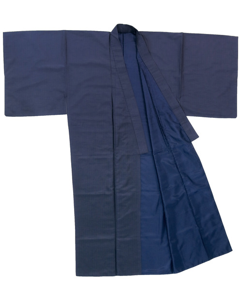 KYOETSU(キョウエツ)の「洗えるメンズ縞柄袷着物(着物・メンズ・ネイビー/ダークグレー/ボルドー/ブラック・S/3L/LL/M/L)」の22枚目の写真