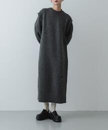 SENSE OF PLACE by URBAN RESEARCH | ショルダータックニットワンピース(ワンピース)
