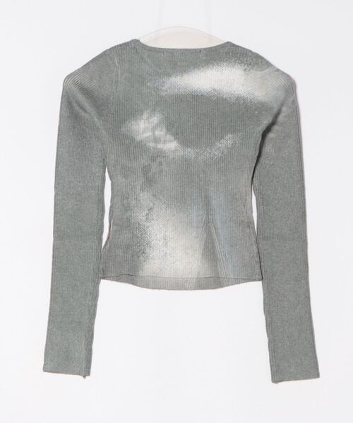 L.H.P(エルエイチピー)の「DOGMA EHKS/ドグマエークス/BRUISED HEART CROP KNIT(ニット/セーター・レディース・レッド・F)」の10枚目の写真