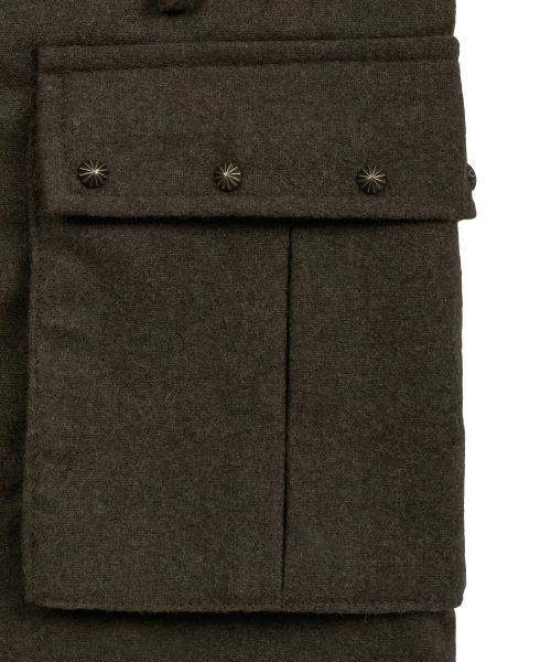 Midnight Move(ミッドナイトムーブ)の「wool pk skirt (brown)(スカート・レディース・その他・SMALL/MEDIUM)」の2枚目の写真