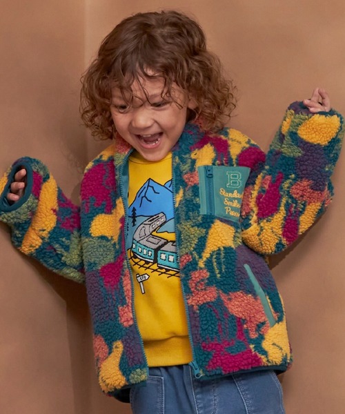 セール】迷彩プリント ボア ジャケット（その他アウター）｜KP BOY