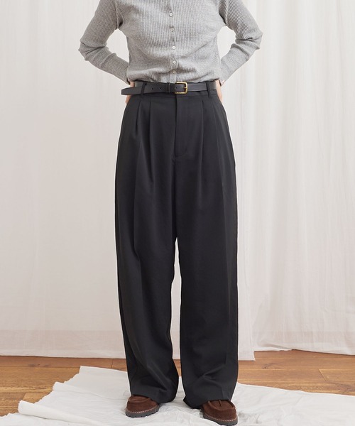 fig London(フィグロンドン)の「clasic belt(ベルト・レディース・ブラック/ダークブラウン・FREE)」の7枚目の写真