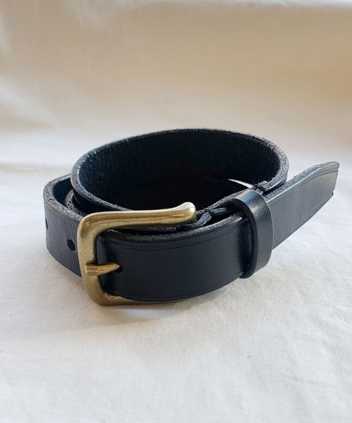 fig London(フィグロンドン)の「clasic belt(ベルト・レディース・ブラック/ダークブラウン・FREE)」の4枚目の写真