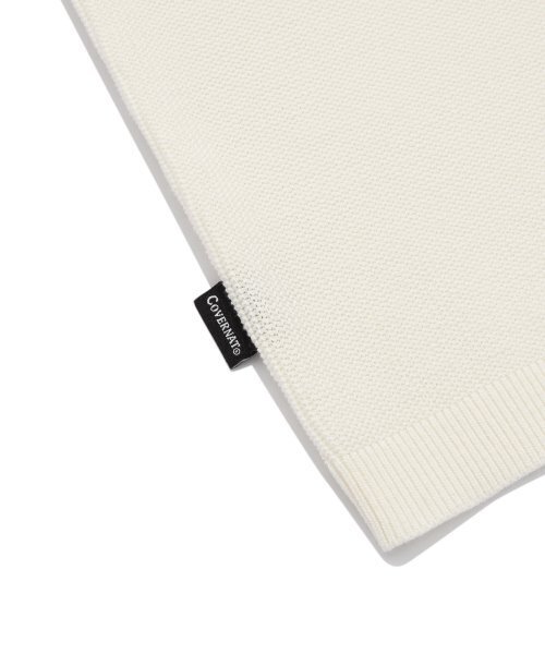 COVERNAT（カバーナット）の「ウェイルロゴカラー ハーフニット アイボリー（ニット/セーター・レディース・その他・LARGE/XX-LARGE/MEDIUM/SMALL/X-LARGE）」の6枚目の写真