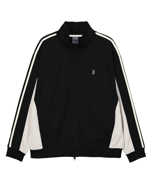 MIDSUN(ミッドサン)の「Sunset Chase Track top-Black(ナイロンジャケット・レディース・その他・MEDIUM/LARGE)」の1枚目の写真