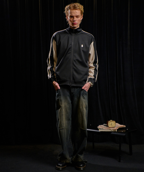 MIDSUN(ミッドサン)の「Sunset Chase Track top-Black(ナイロンジャケット・レディース・その他・MEDIUM/LARGE)」の3枚目の写真