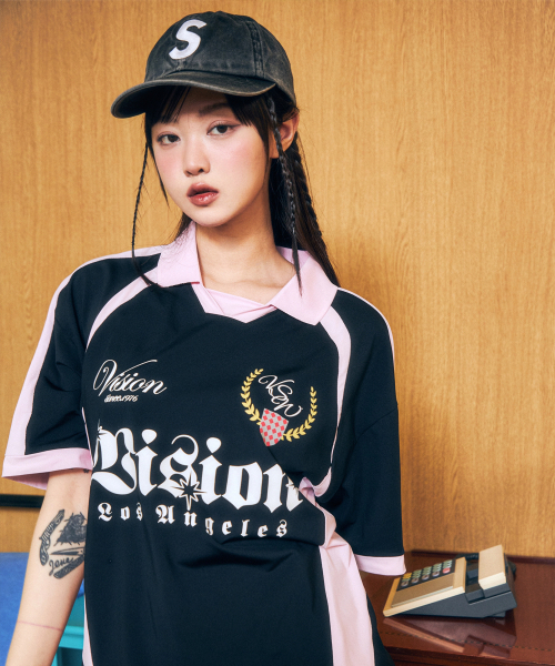 VISION STREET WEAR(ヴィジョンストリートウェア)の「VSW Soccer Jersey Pink(ポロシャツ・レディース・その他・SMALL/LARGE/MEDIUM)」の14枚目の写真