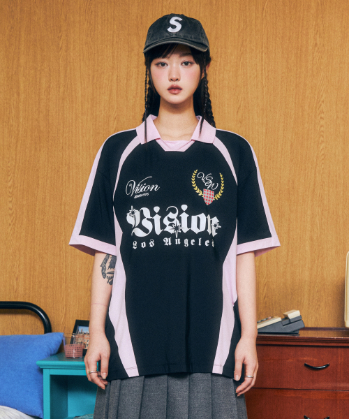 VISION STREET WEAR(ヴィジョンストリートウェア)の「VSW Soccer Jersey Pink(ポロシャツ・レディース・その他・SMALL/LARGE/MEDIUM)」の15枚目の写真