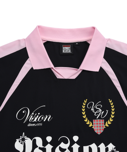 VISION STREET WEAR(ヴィジョンストリートウェア)の「VSW Soccer Jersey Pink(ポロシャツ・レディース・その他・SMALL/LARGE/MEDIUM)」の9枚目の写真