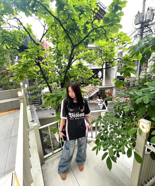 VISION STREET WEAR(ヴィジョンストリートウェア)の「VSW Soccer Jersey Pink(ポロシャツ・レディース・その他・SMALL/LARGE/MEDIUM)」の5枚目の写真