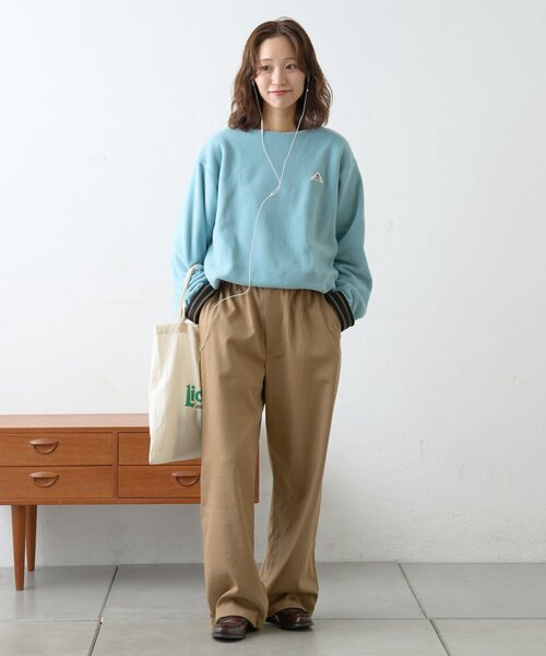 GEVACO（ゲバコ）の「【GEVACO】裏フリースボートネックリバーシブルプルオーバー（Tシャツ/カットソー・レディース・サックスブルー/ブラック/ネイビー・MEDIUM/LARGE）」の15枚目の写真