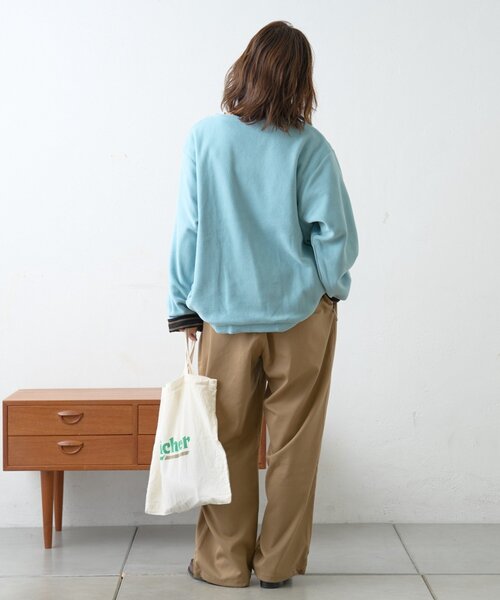 GEVACO（ゲバコ）の「【GEVACO】裏フリースボートネックリバーシブルプルオーバー（Tシャツ/カットソー・レディース・サックスブルー/ブラック/ネイビー・MEDIUM/LARGE）」の17枚目の写真