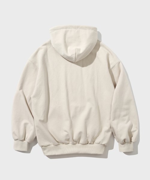 URBANSTOFF(アーバンストッフ)の「ディストレスドフードパーカー(クリーム)(パーカー・レディース・その他・MEDIUM/LARGE)」の2枚目の写真
