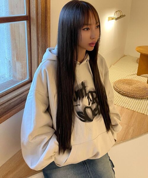 URBANSTOFF(アーバンストッフ)の「ディストレスドフードパーカー(クリーム)(パーカー・レディース・その他・MEDIUM/LARGE)」の11枚目の写真