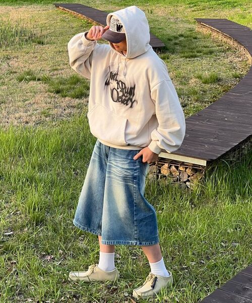 URBANSTOFF(アーバンストッフ)の「ディストレスドフードパーカー(クリーム)(パーカー・レディース・その他・MEDIUM/LARGE)」の14枚目の写真