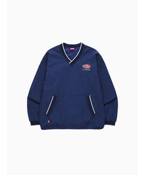 MENASOO(ミナス)の「HEARTTRACK VNECK NYLON ANORAK JACKET_NAVY(ナイロンジャケット・レディース・ネイビー・FREE)」の8枚目の写真