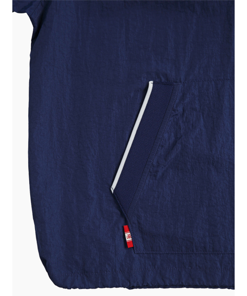 MENASOO(ミナス)の「HEARTTRACK VNECK NYLON ANORAK JACKET_NAVY(ナイロンジャケット・レディース・ネイビー・FREE)」の13枚目の写真