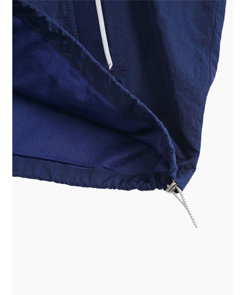MENASOO(ミナス)の「HEARTTRACK VNECK NYLON ANORAK JACKET_NAVY(ナイロンジャケット・レディース・ネイビー・FREE)」の14枚目の写真
